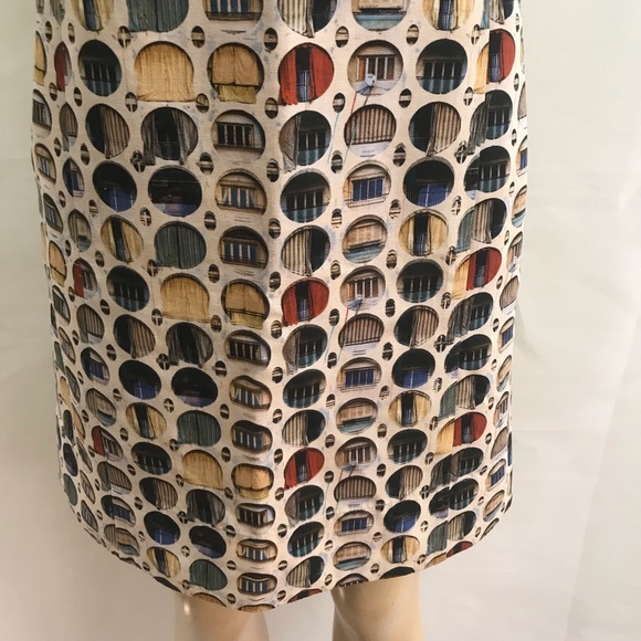 AKRIS PUNTO 🔥sleeveless color block midi dress - Picture 7 of 16